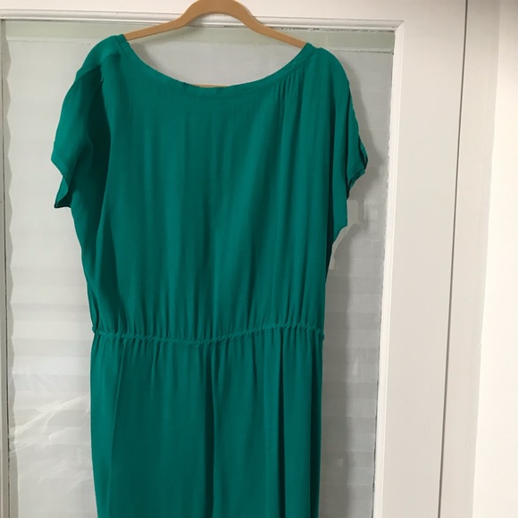 Emerald Cinch waist Comptoir Des Cotinnier Dress - Picture 5 of 8